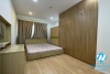 High floor apartment fully furnished new modern four bedrooms for rent E4 ciputra